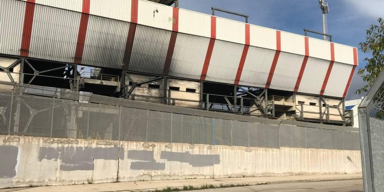 Stadio Iacovone, si procede con i lavori