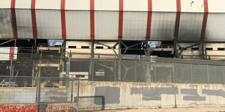 Stadio Iacovone, si procede con i lavori