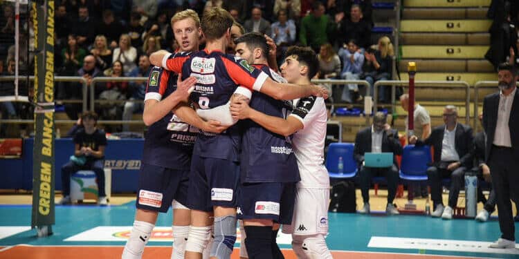 Itas Trentino, Michieletto: “Siamo stati bravi a stare lì e portare a casa il primo set”