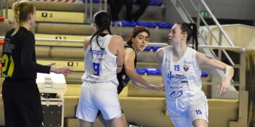 Serie B – Basket fem., la Dinamo Nuovi Orizzonti fa tris in una gara gagliarda nel derby di Bari