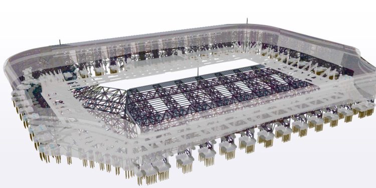 Stadio Iacovone, il progetto di Bolina Ingegneria
