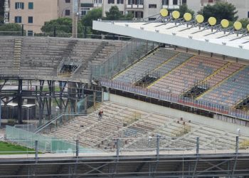 Stadio Iacovone, rimossi i seggiolini nel settore tribuna inferiore