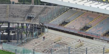 Stadio Iacovone, rimossi i seggiolini nel settore tribuna inferiore