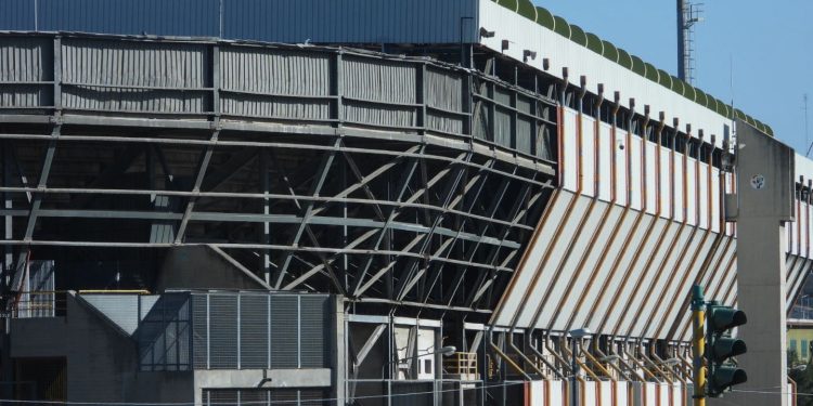 Proseguono i lavori allo Stadio Erasmo Iacovone: ecco le foto dall’interno