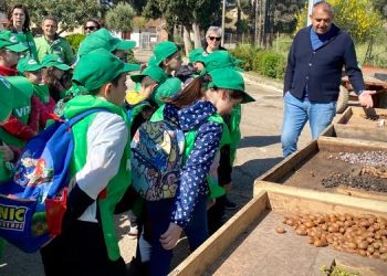 “Scuola in Fattoria”: gli alunni di Castellaneta scoprono la biodiversità al vivaio Leggiadrezze