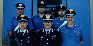 Il Generale Ubaldo Del Monaco in visita alle Stazioni Carabinieri di Laterza e Ginosa