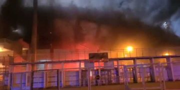 Incendio allo ‘Iacovone’, chiesti 5 anni per i due ultras del Foggia
