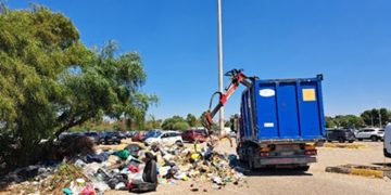Pulizia nell’area acciaieria: raccolte tonnellate di rifiuti nei pressi della portineria “Imprese”