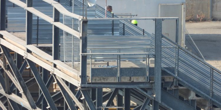 Proseguono i lavori allo Stadio Iacovone: nuovo passo verso il nuovo impianto