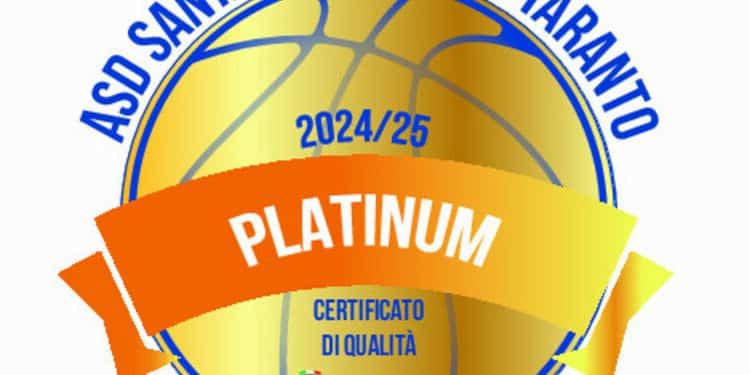 Certificato di Qualità FIP per Santa Rita Basket Taranto: il Minibasket è da eccellenza