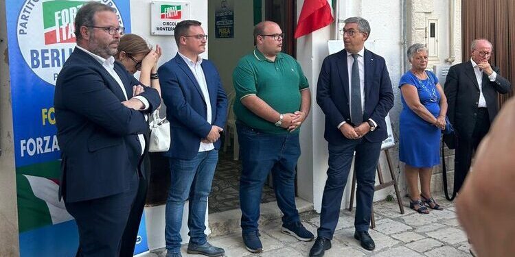 Inaugurata la nuova sede di Forza Italia a Monteparano