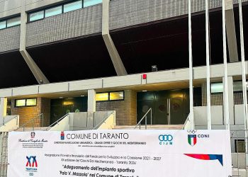 Il PalaMazzola si rifà il look per Taranto 2026: Colaninno Costruzioni al lavoro per lo sport e la città