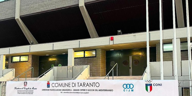 Il PalaMazzola si rifà il look per Taranto 2026: Colaninno Costruzioni al lavoro per lo sport e la città