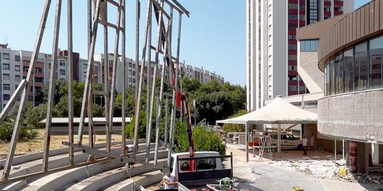 Il PalaMazzola si rifà il look per Taranto 2026: Colaninno Costruzioni al lavoro per lo sport e la città