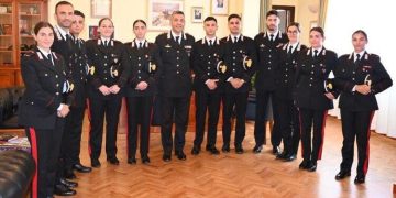 Otto allievi Marescialli in tirocinio estivo nelle Stazioni dei Carabinieri della costa jonica