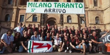 La Milano-Taranto fa tappa nella città dei due mari