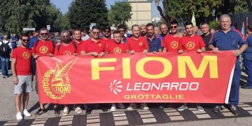 No alla chiusura di Leonardo a Pomigliano: la Fiom-Cgil di Taranto solidale con i colleghi campani