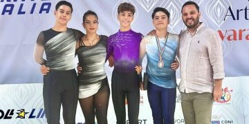 Daniele Dabramo è vice campione italiano nella Solo Dance Jeunesse