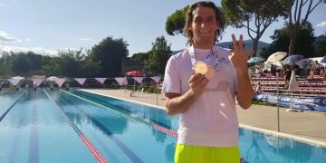 Marco D’Aniello brilla ai Campionati Italiani FISDIR: due ori e un argento per il nuotatore tarantino