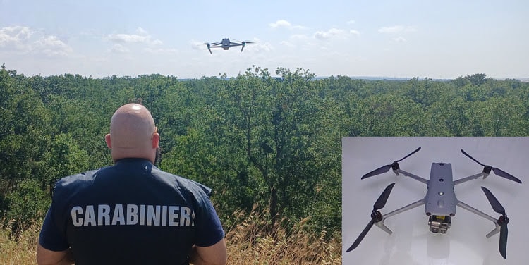 Droni contro i crimini ambientali: i Forestali di Taranto si dotano dell’EVO Max 4T