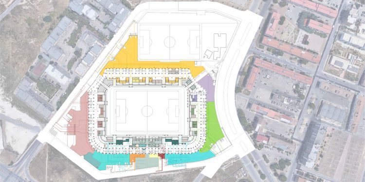 Lo stadio che racconta il futuro di Taranto: un abbraccio di luce tra sport, città e comunità