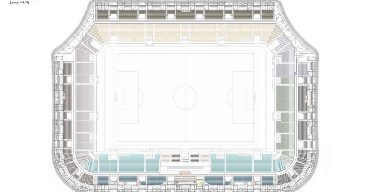 Lo stadio che racconta il futuro di Taranto: un abbraccio di luce tra sport, città e comunità