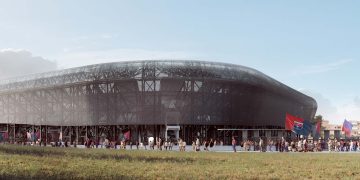 Lo stadio che racconta il futuro di Taranto: un abbraccio di luce tra sport, città e comunità