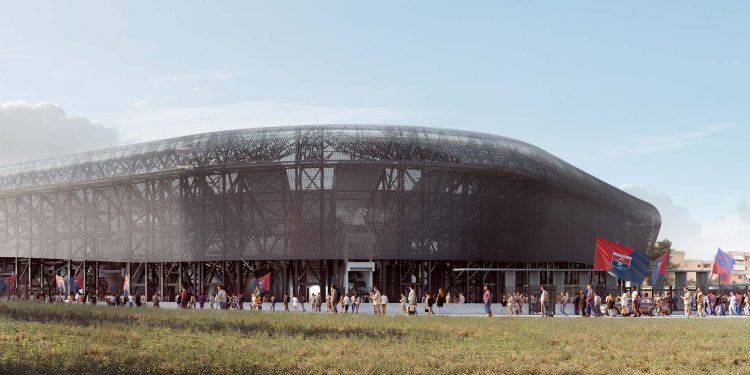 Lo stadio che racconta il futuro di Taranto: un abbraccio di luce tra sport, città e comunità