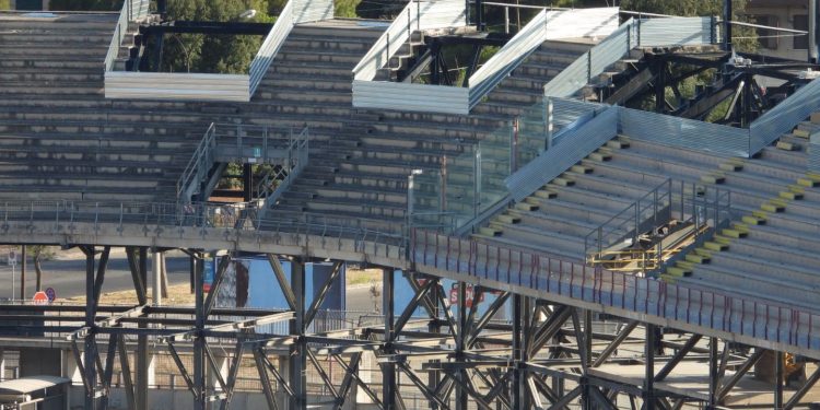Proseguono con buon ritmo i lavori allo stadio Iacovone