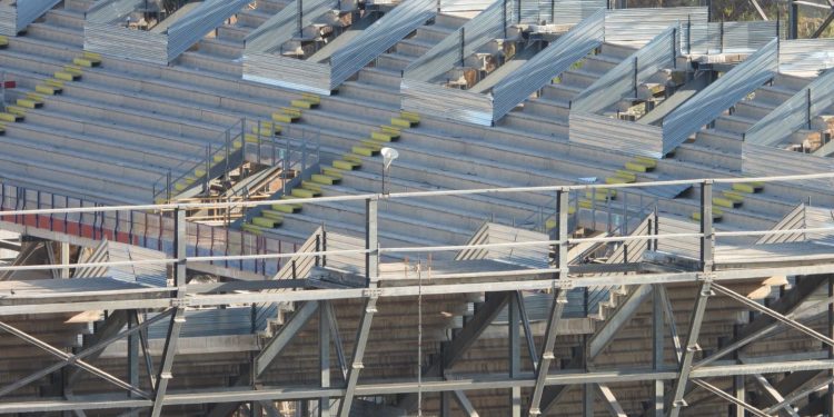 Proseguono con buon ritmo i lavori allo stadio Iacovone