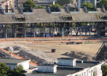 Proseguono con buon ritmo i lavori allo stadio Iacovone