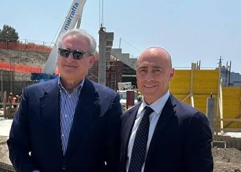 Proseguono i lavori per le piscine olimpiche di Taranto: sopralluogo con tecnici, impresa e sindaco Bitetti