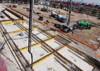 Avanzano i Lavori per la Tribuna Ovest del Nuovo Stadio Erasmo Iacovone