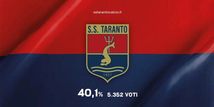 Il nuovo volto del Taranto: scelto il logo ufficiale della squadra