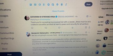 La Proposta a Tre Stati di Giovanni Di Stefano: Una Visione di Pace per Israele, Palestina e Gaza