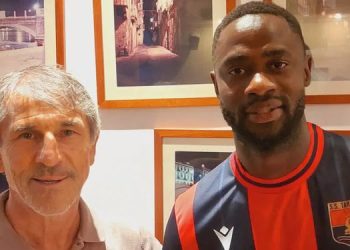 Lamin Jallow passa ufficialmente al Taranto Calcio