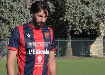 Delvino trascina i rossoblù: «Non siamo ancora al top, ma con spirito di sacrificio cresceremo»