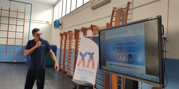 Giochi del Mediterraneo Taranto 2026: il Progetto Scuole accelera, giovani protagonisti dello sport e della città