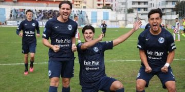 Martina, vittoria e primato: battuto il Francavilla in Sinni 1-0