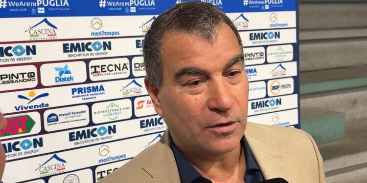 La Cascina Taranto, coach Graziosi soddisfatto dopo il 3-0 su Sorrento: “Abbiamo cambiato rotta”