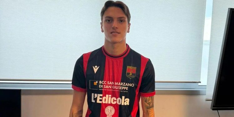 Nuove energie in attacco per il Taranto: arriva il classe 2007 Alessandro Labianca