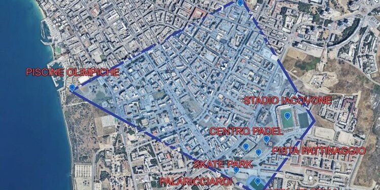 Nasce il “Quadrilatero dello Sport”: Taranto 2026 costruisce il suo futuro