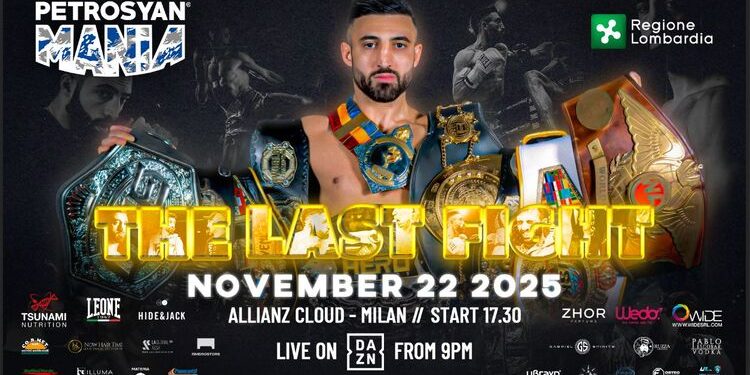 Kickboxing: Milano saluta Giorgio “The Doctor” Petrosyan nell’ultima sfida della carriera