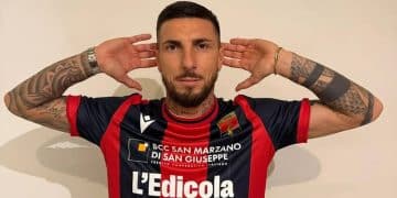 Colpo del Taranto: ufficiale l’arrivo di Nicola Loiodice fino al 2027