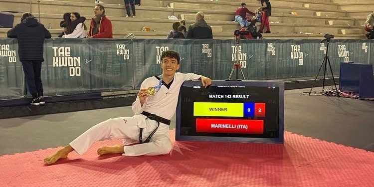 Il tarantino Alessandro Marinelli conquista il titolo ai Campionati Italiani Junior Cinture Nere 2026