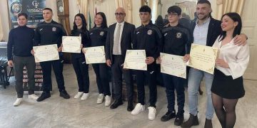 La Tana delle Tigri premiata a Palazzo di Città: Taranto celebra i suoi campioni d’Europa