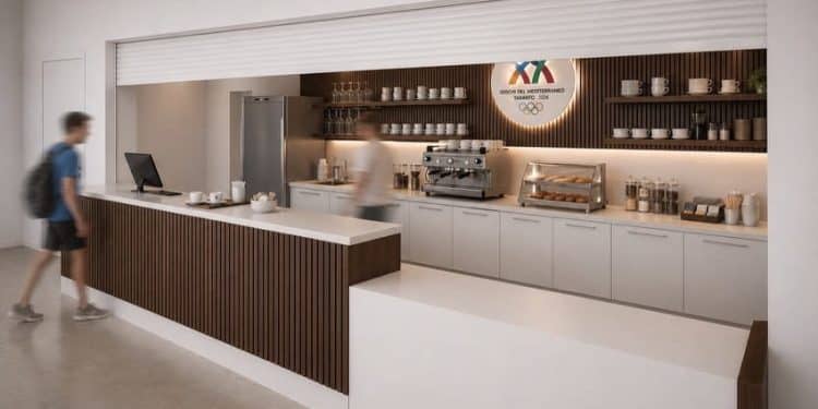 Taranto 2026, allo stadio Iacovone al via il montaggio delle strutture hospitality