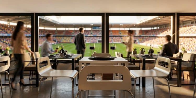 Taranto 2026, allo stadio Iacovone al via il montaggio delle strutture hospitality