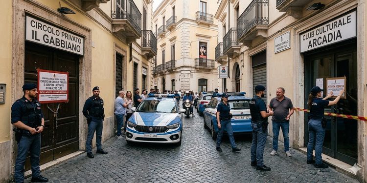 Controlli della Polizia di Stato: chiuso un circolo privato e sospesa l’attività di un altro club