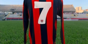 La maglia “match worn” di Garufo: un cimelio della stagione 2010/2011